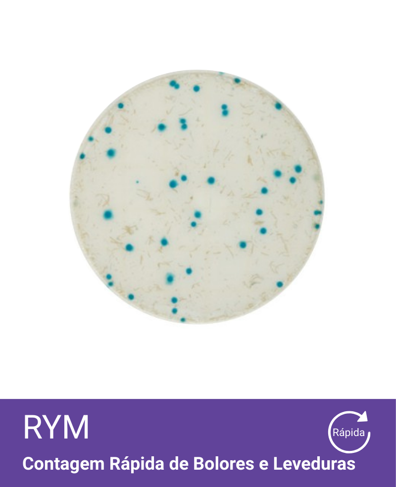Placa Neogen Petrifilm RYM Rapida Bolores e Leveduras