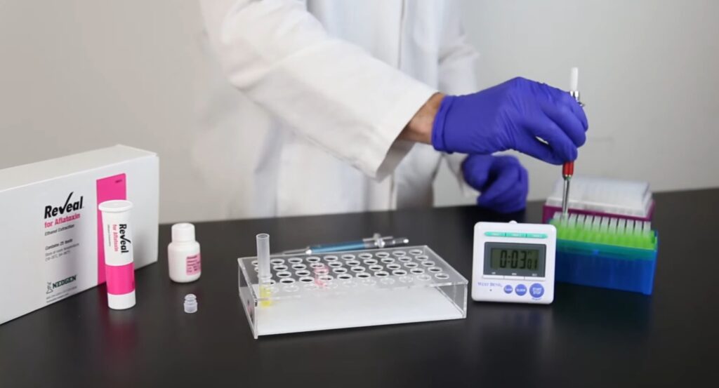kit reveal para analise de micotoxinas