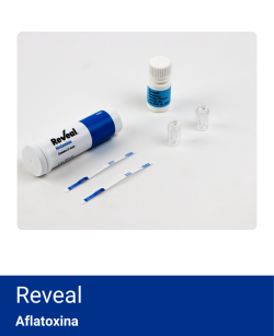 Reveal Aflatoxina para testes de micotoxinas